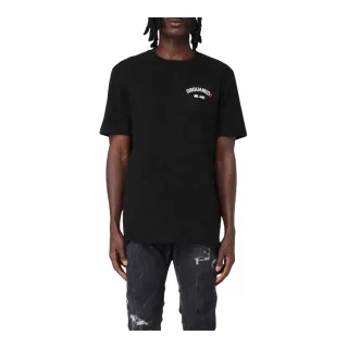 DSquared2 - T-Shirt für Herren/Damen Unisex, Baumwolle, Regulär (Schwarz)