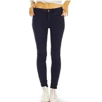be styled Röhrenjeans Medium Waist Röhrenjeans Skinny Fit Stretch Hose eng - Damen - 25i mit Stretch-Anteil