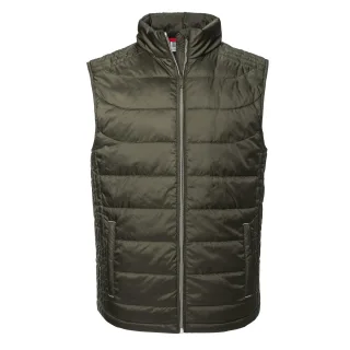 Russell Mens Nano Padded Body Warmer (Dunkel-Olive)