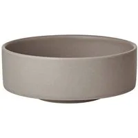 blomus Schale -MAKOTO- Servierschale, Esschale, Bowl: Modernes Design, Steingut, (1-tlg), Zeitlose Schale, matte Glasur, schwebende Leichtigkeit