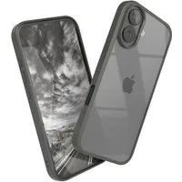 EAZY CASE Handyhülle Bumper Case für Apple iPhone 17 6,3 Zoll, Schutzhülle mit Kameraschutz transparent stoßfestes Backcover Grau
