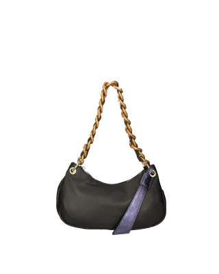 Gave Lux Schultertasche Frauen BLACK AND BLUE