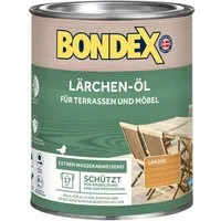 Bondex Holzöl BONDEX Gartenholz Lärchen-Öl, Wasser-stop Abperleffekt, Wetterschutz