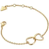 Guess Gliederarmband Two Hearts Bracelet