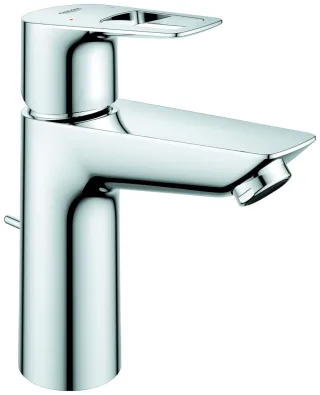 GROHE Waschtischarmatur BauLoop 23885_1 M-Size Durchfluss 3,5l/min chrom, 23885001 23885001