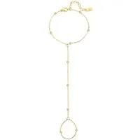 Hey Happiness Armkette Elegante Handkette, Hand Chain Armband Satelliten, Starburst, Rolo