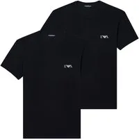 Emporio Armani Unterziehshirt 2er Pack T-Shirt (2-St., 2 Stück) mit Logo