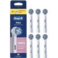 Gillette Ersatzbürste Pto Sensitive Clean, (6-tlg)