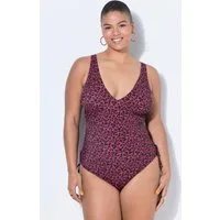Studio Untold Badeanzug Badeanzug Leo Softcups seitliche Raffungen Shaping