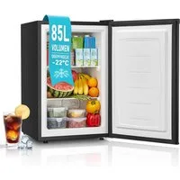 FOHERE Kühlschrank BD-88B, 80.5 cm hoch, 51.4 cm breit