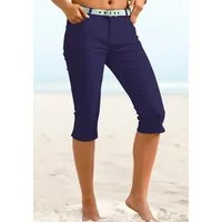 Beachtime by Lascana Caprihose in 3/4-Länge perfekt für den Sommer bequeme Sommerhose mit Elasthan