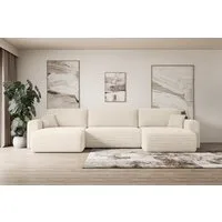 ALTDECOR Wohnlandschaft ORRO-U, Corner Sofa Bett Eckcouch Couch L-Form Schlafcouch Ausziehbar