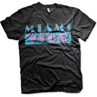 Miami Vice T-Shirt Distressed Logo T-Shirt
