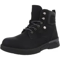 Coolwalk Herrenfreizeitschuh aus strapazierfähigem Material, schwarz Stiefelette (90503773) Blockabsatz Boots in Schwarz