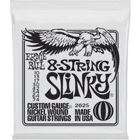 Ernie Ball Saiten, (EB2625 10-74 8-string Super Slinky Nickel Plated), EB2625 10-74 8-string Super Slinky Nickel Plated - E-Gitarrensaiten
