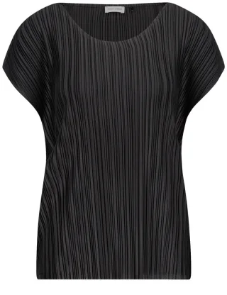 GERRY WEBER Collection - Plisseetop schwarz - Gr. - 40