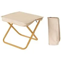 Jumpeak Klappstuhl Klappbarer Hocker, Handtaschen-Design, Tragbar, 100 kg, Outdoor, Gefaltet nur handygroß – ein Finger genügt zum Tragen