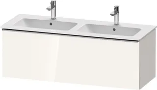 Duravit D-Neo Waschtischunterbau wandhängend Weiß Hochglanz 1280x462x440 mm - DE4265070220000 DE4265070220000