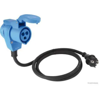 HERTH&BUSS Adapter Schuko auf CEE 3-polig / Schuko blau - 51307052