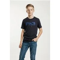 PUMA T-Shirt ESS LOGO LAB STORY 2 TEE B Regular Fit, Kurzarm, Rundhalsausschnitt, für Jugendliche