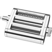 KitchenAid Küchenmaschinen Zubehör-Set 3-in-1-Nudelvorsatz 5KSM3MPA, Zubehör für KitchenAid Küchenmaschine, Walze und Schneider aus hochwertigem Edelstahl