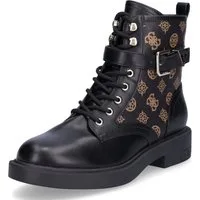 Guess Guess Damen Schnürboot Fellini schwarz braun Schnürboots