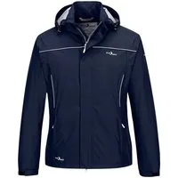 RennerXXL Funktionsjacke Blue Wave Klea Damen Fahrradjacke mit Reflektoren Wasserdichte Damen Fahrradjacke mit Reflektoren in Übergrößen