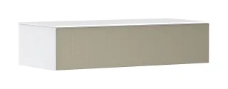 Hansgrohe Xevolos E Sideboard Mattweiß 1180/550 mit 1 Schubkasten und Abdeckplatte, Oberfläche Front 54325390