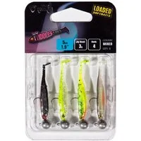 Fox Rage Kunstköder Fox Rage Micro Tiddler Fast 5cm 3g Mixed Pack - 4 Gummifische