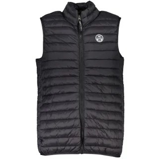 Steppweste Schwarz Stil 23213