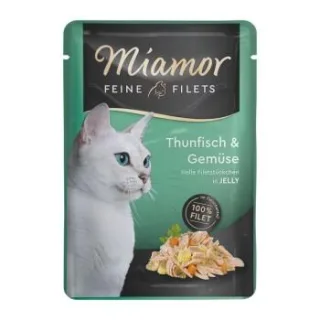Miamor Feine Filets in Jelly Thunfisch und Gemüse 96x100 g