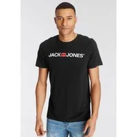 Jack & Jones T-Shirt JJECORP mit Print, vielseitig kombinierbar für den Alltag Logodruck, modisch, regular fit, Baumwolle, Rundhals
