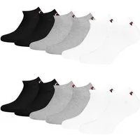 Fila Sneakersocken Kurzsocken (6-Paar) mit weichen Bündchen