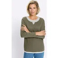 Sieh an! T-Shirt Langarm-Shirt Langarm