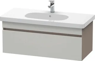 Duravit DuraStyle Waschtischunterbau wandhängend Betongrau & Basalt Matt 1000x453x398 mm - DS6385007 DS638500743