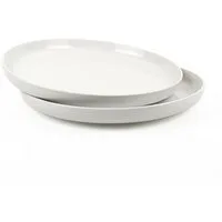 Michelino Speiseteller 2er-Set aus hochwertigem Steingut - ø27 cm, robust & pflegeleicht, (2 St), 2-teilig, Steingut, ø27 cm