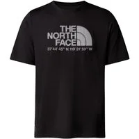 The North Face Funktionsshirt M 24/7 S/S TEE LOGO GRAPHIC REG sportliche Passform, kurze Ärmel, mit FlashDry™ Technologie