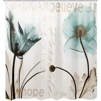 M&W DAS DESIGN Duschvorhang 180x200 Shower curtains Anti schimmel Waschbar Badezimmer gardinen