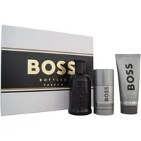 BOSS Duft-Set Hugo Boss Bottled Parfum 100ml + Deodorant Stick 75ml & SG 100ml, 1-tlg.