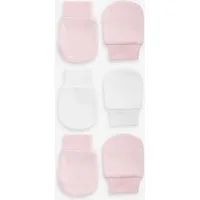 Next Fäustlinge Baby-Kratzfäustlinge, 3er Pack (3-St)