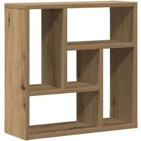 vidaXL Regal Wandregal Artisan-Eiche 45x16x45 cm Holzwerkstoff, 1-tlg.