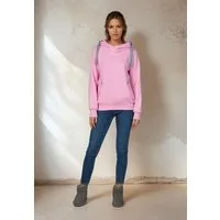salzhaut Hoodie SÜNN Damen Tailliert salzhaut Kapuzenpullover – bequemer Fit und nordisch klares Design