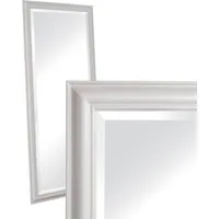LC Home Spiegel LC Home Wandspiegel Spiegel Schlicht Weiß ca. 180x80 cm Landhaus