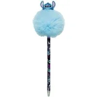 Disney Kugelschreiber Lilo & Stitch Kinder Kugelschreiber mit flauschigem Bommel, (1-tlg)