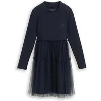 TOM TAILOR Strickkleid mit Tüll-Rock