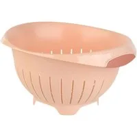 Engelland Nudelsieb Abtropfsieb, Seiher, Kunststoff, (Vorteils-Set, 1-St., Ø 24,5 cm), spülmaschinengeeignet, BPA-frei, lebensmittelecht