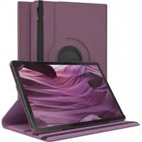 EAZY CASE Tablet-Hülle Rotation Case für Galaxy Tab S10 FE 10,9 Zoll, Tablet-Hülle Bookstyle Case Fullcover Schutz Tasche Stehfunktion Lila