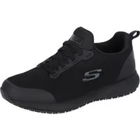 Skechers Arbeitsschuhe Herren SQUAD SR, Rutschhemmender Sneaker mit Memory Foam Arbeitsschuh Wasser- & schmutzabweisend - Relaxed Fit, mehr Platz für Komfort