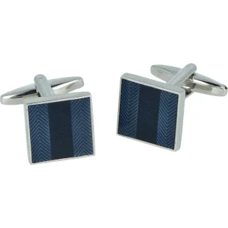 Willen - Manschettenknöpfe,Manschettenknöpfe Silber, Manschettenknöpfe Hochzeit,Manschettenknöpfe Anzug,Ma... marine - Gr. - OS