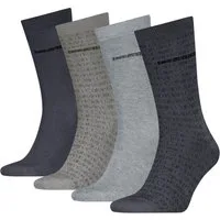 Calvin Klein Socken CK MEN SOCK 4P GIFTBOX AOP (4er Pack)